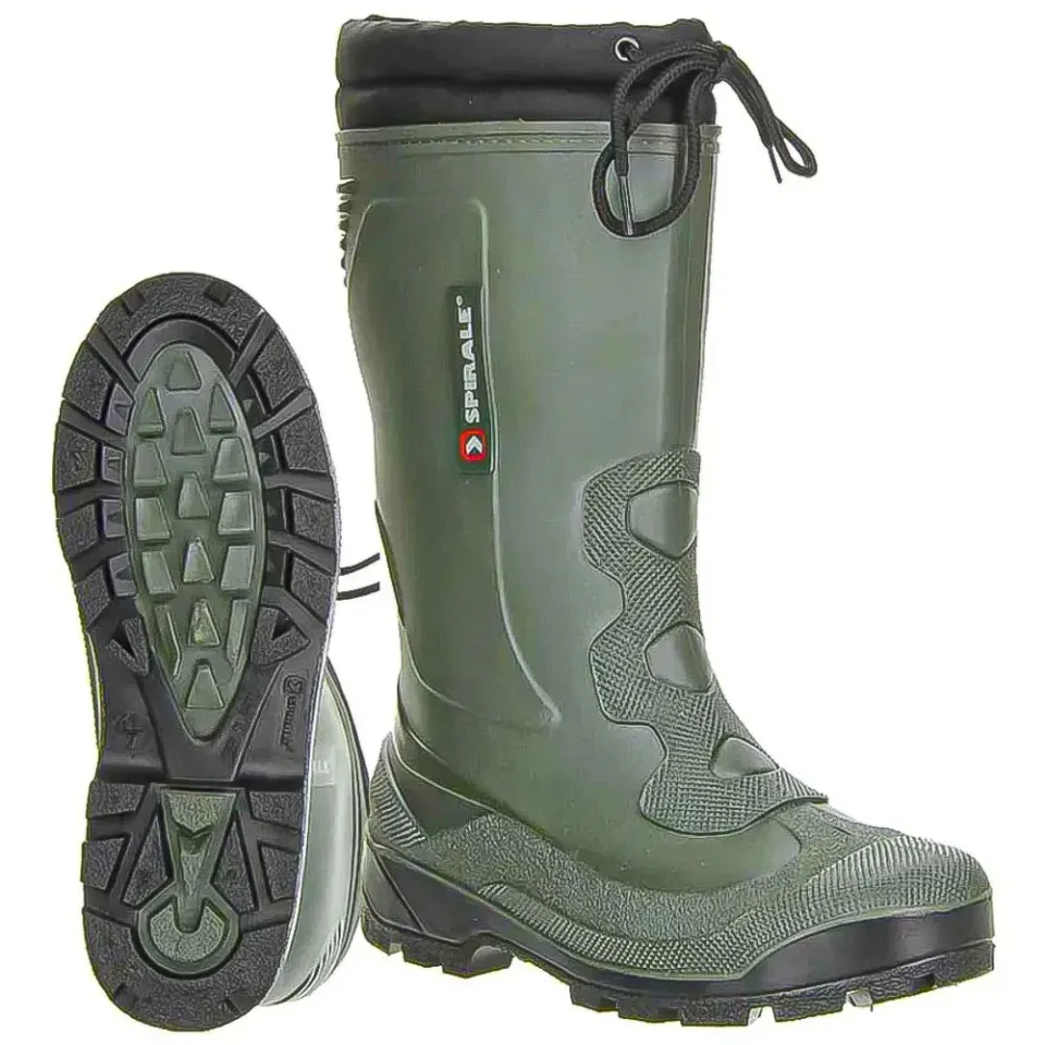 Beikircher Grünland John stivale PVC verde foderato -15°C