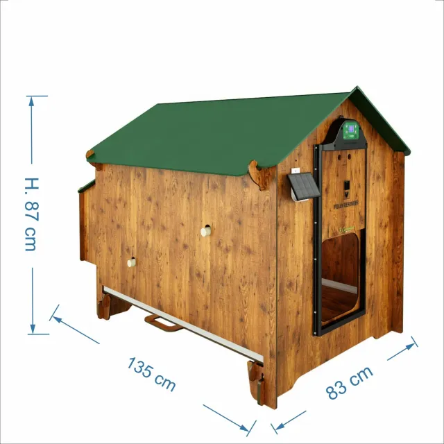 Il Verde Mondo Marans M Pollaio HPL 85x135