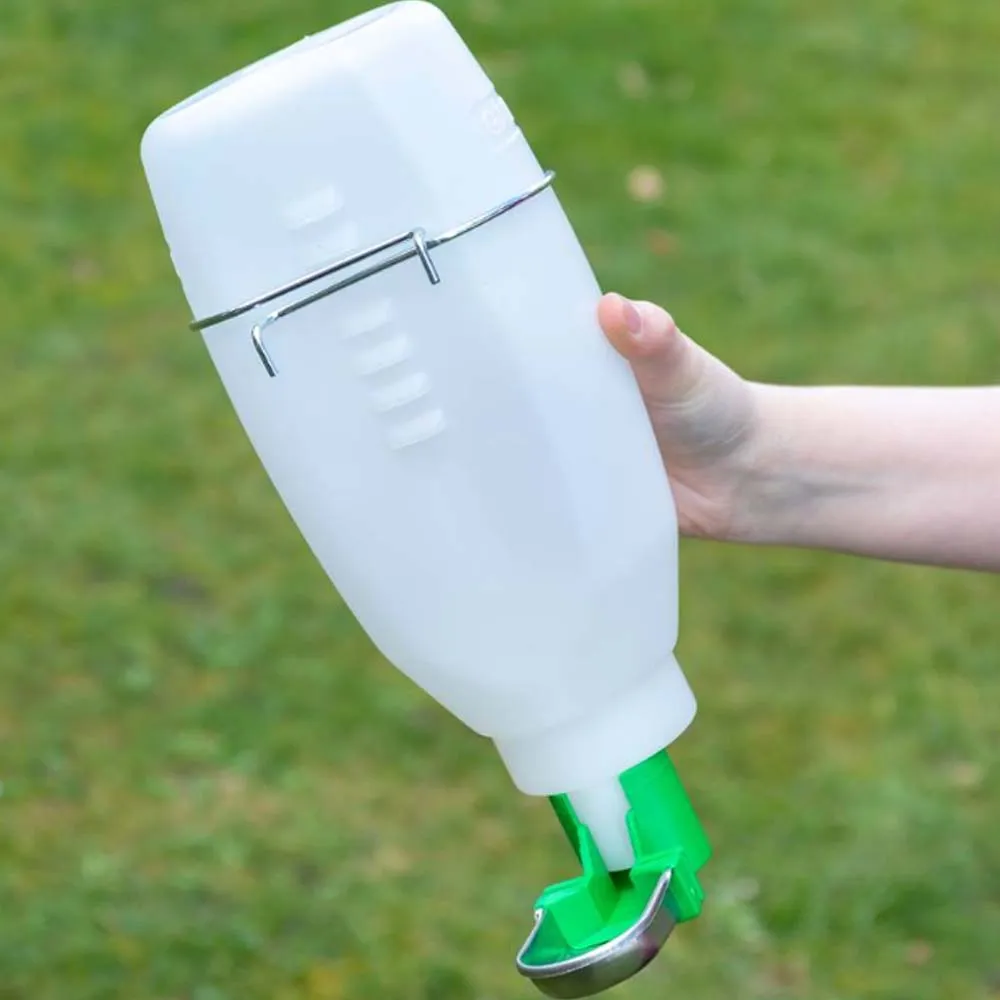 Gaun Abbeveratoio con Bottiglia 2 L per Conigli e Volatili