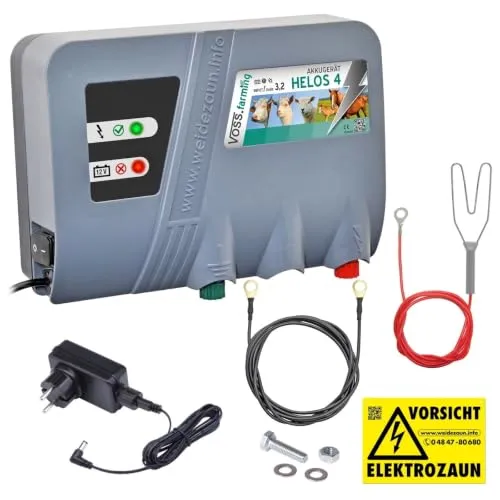 VOSS.farming Helos 4 elettrificatore recinzione 12V/230V 6 km