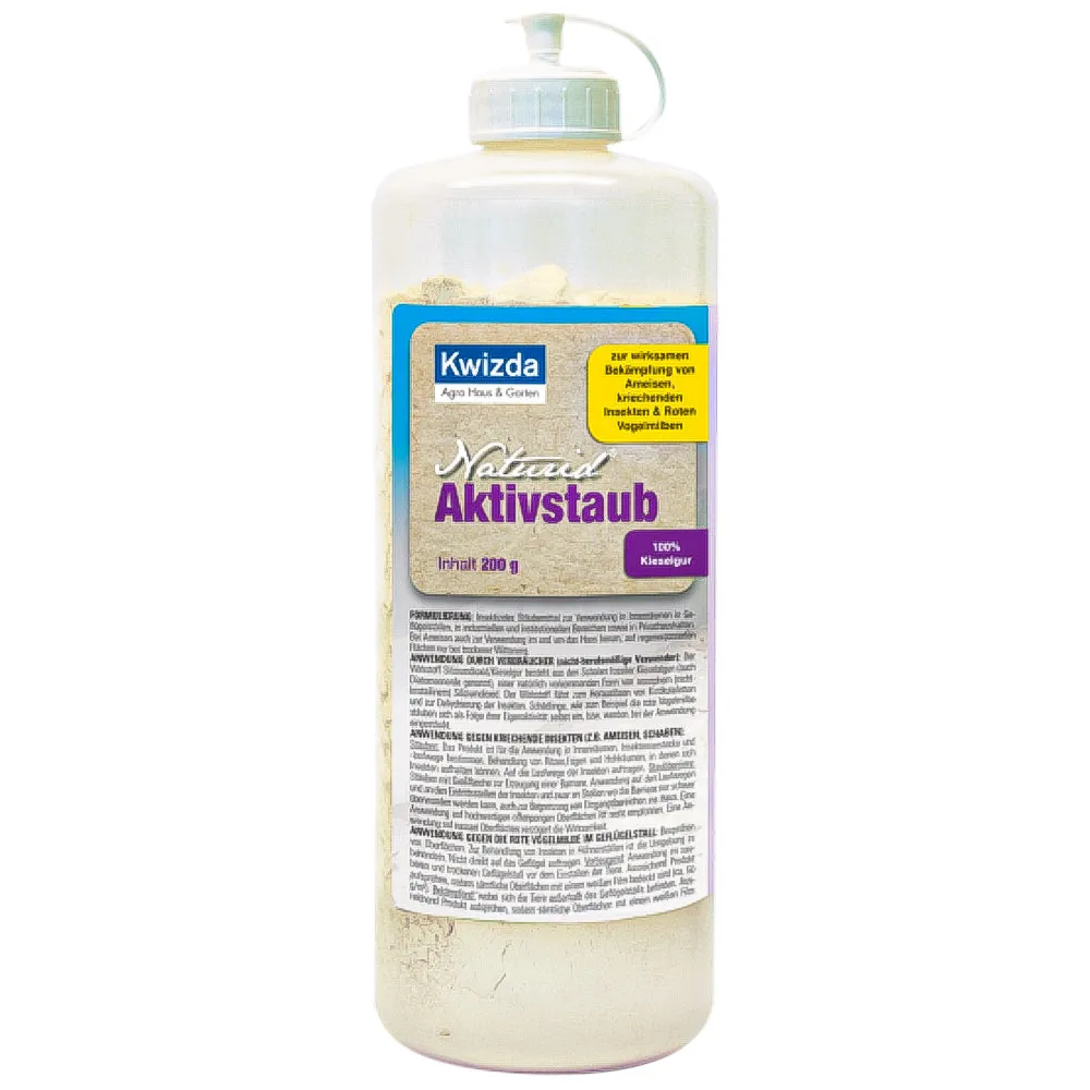 Naturid Aktiv Dust polvere insetti striscianti 200g naturale