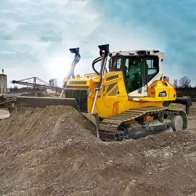 Liebherr Agritura PR736 puzzle bulldozer 60 pezzi 5 anni