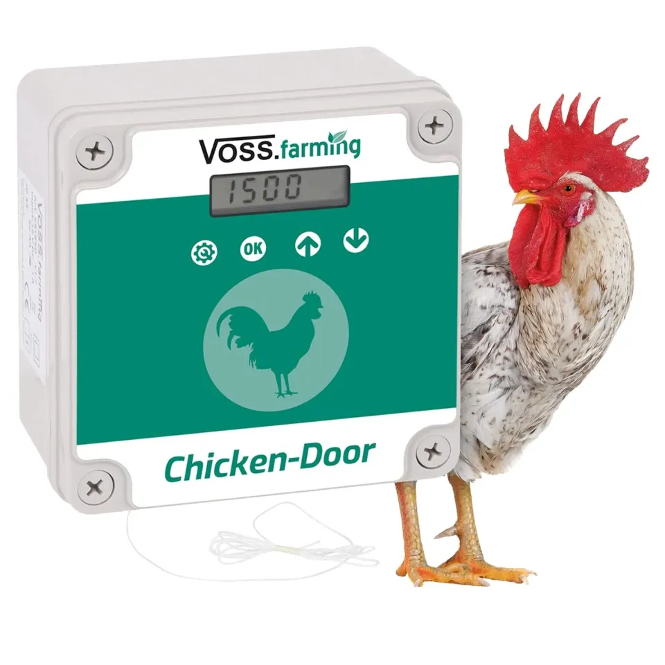 VOSS.farming Chicken-Door apriporta automatico pollaio luce timer