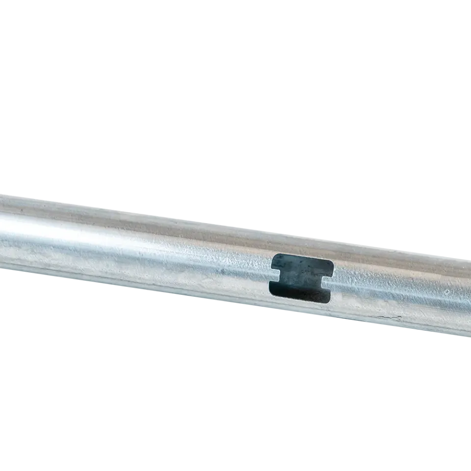 CODAF Tubo zincato 12,2 cm Ø44,5 coclea con bicchiere