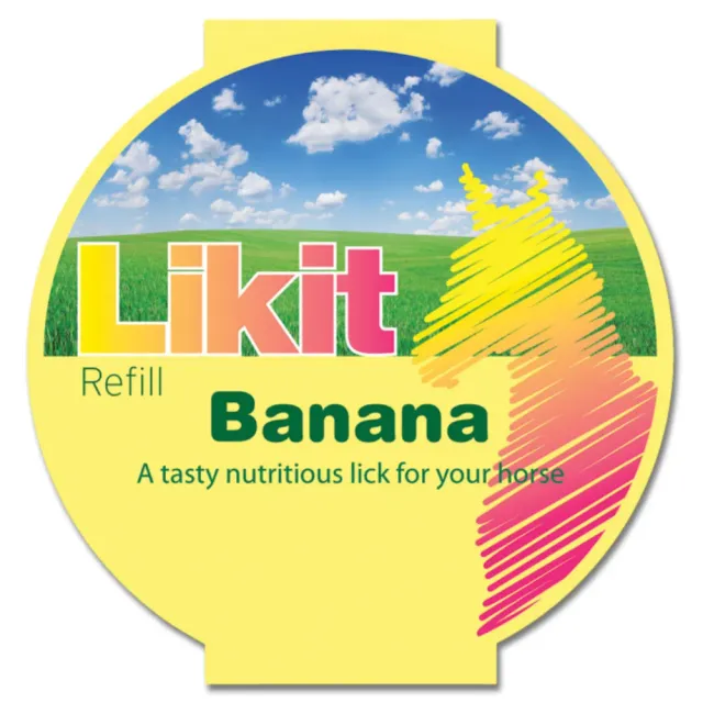 Likit Lick Stone leccapietra cavalli 625 g banana