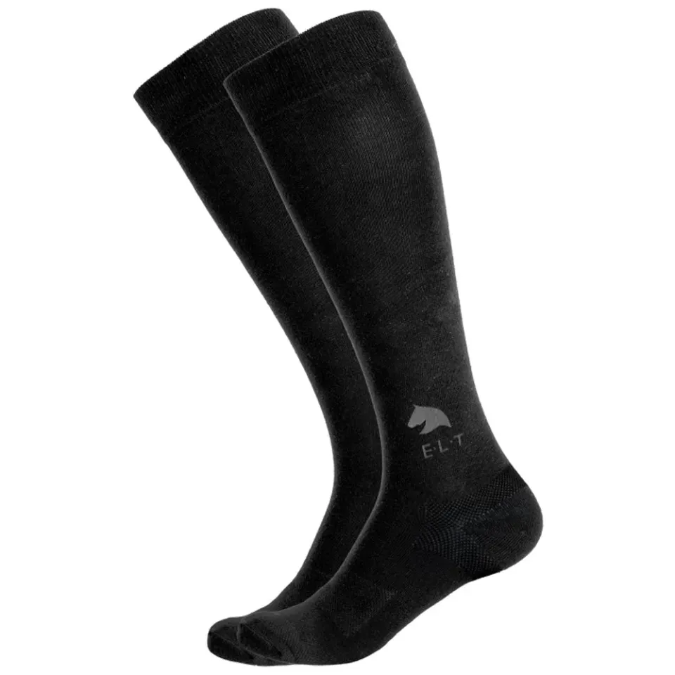 Beikircher Black Bamboo calzini equitazione 39-42 neri bamboo