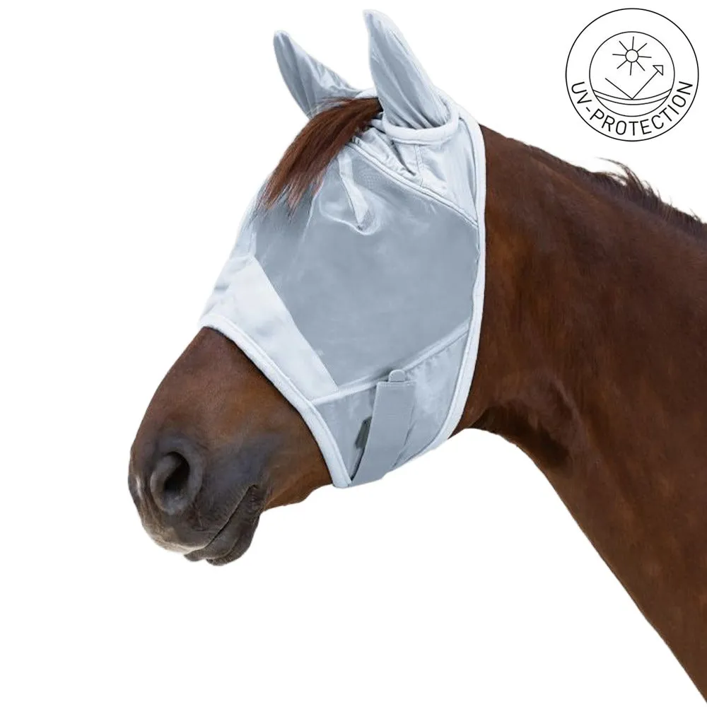 Beikircher Grünland Premium maschera antimosche cavallo nera con orecchie