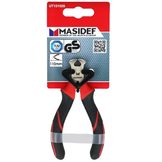 Tronchese frontale elettronica acciaio carbonio 110mm nichelata