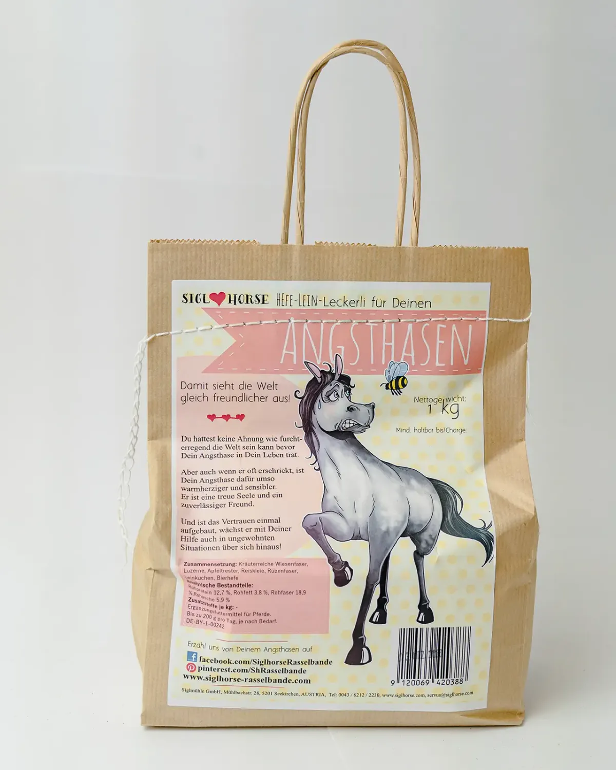 Siglhorse Angsthase snack cavalli alle fibre